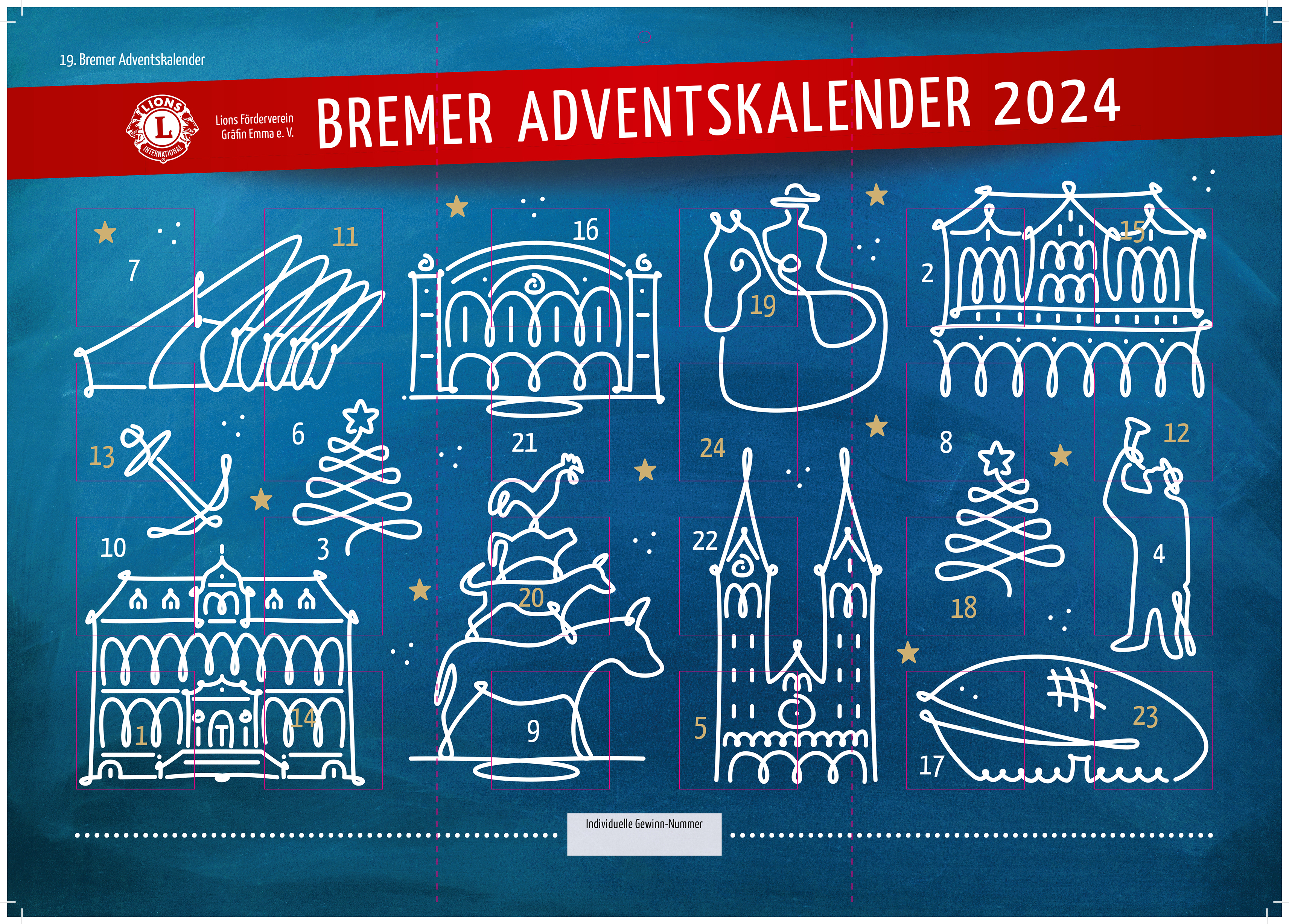 Hier finden Sie alles Wissenswerte zum Bremer Adventskalender 2024